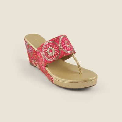 Women Pink Casual Slippers