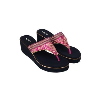 Women Rani-Pink Casual Slip Ons
