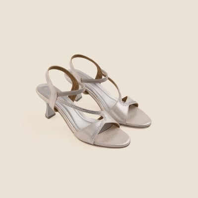 Women Silver Party Sandals
