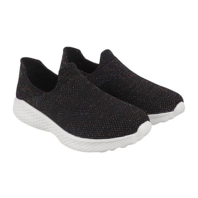 Women Black Sports Sneakers