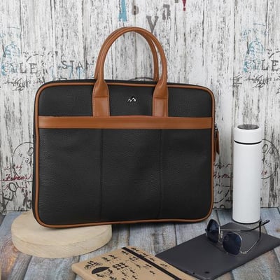 Unisex Black Laptop Bags