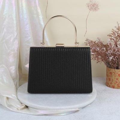 Women Black Evening Bag