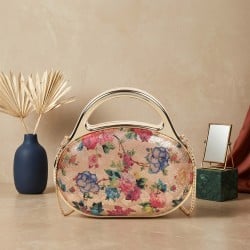 Women Gold Evening Bag