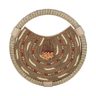 Women Antic-gold Evening Bag