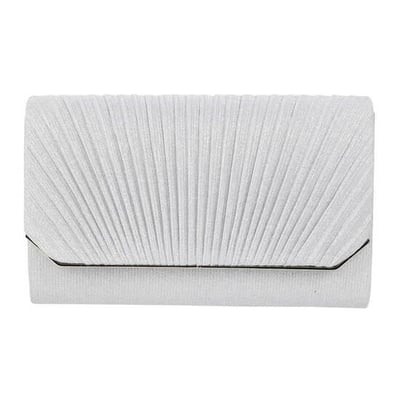 Women Silver Clutch