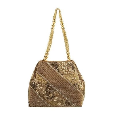 Women Antic-Gold Potlis