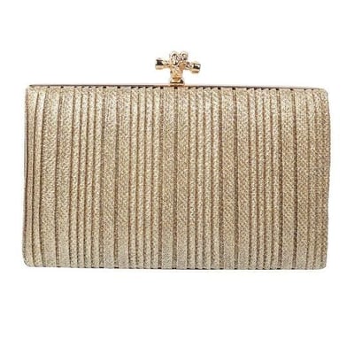 Women Gold Clutch