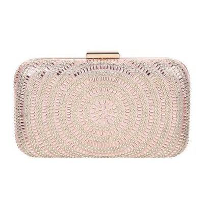 Women Rose-Gold Clutch