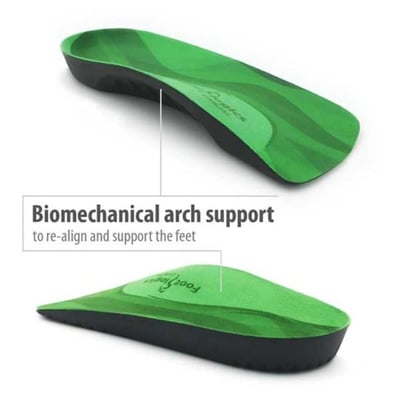 Footlogics  Mens Green Casual  Insole