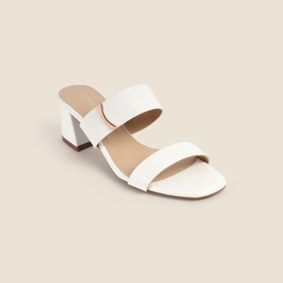 Women White Casual Slip Ons