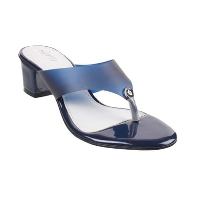 Women Blue Casual Slip Ons