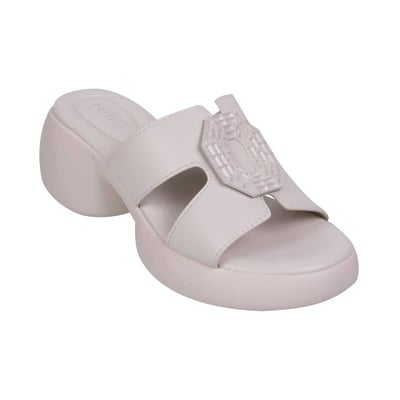 Women Beige Casual Slip Ons