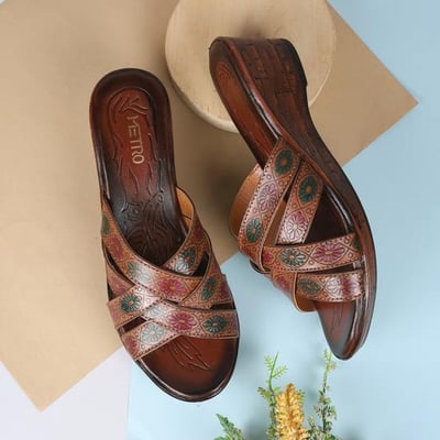 Women Beige Casual Slip Ons