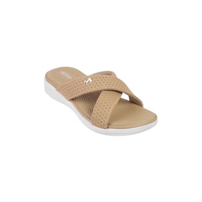 Women Beige Casual Slippers