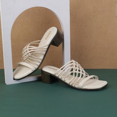 Women Beige Casual Slip Ons