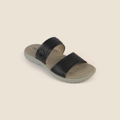 Women Black Casual Slip Ons