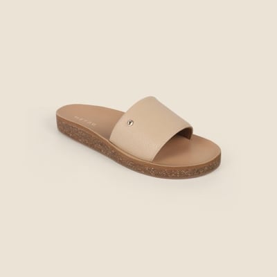 Women Beige Casual Slip Ons