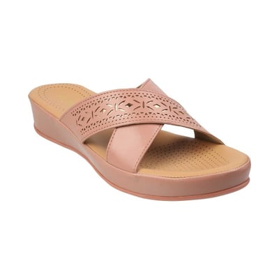 Women Pink Casual Slippers