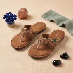 Women Yellow Casual Slippers