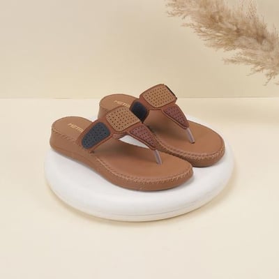 Women Beige Casual Slippers