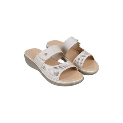 Women Beige Casual Slip Ons