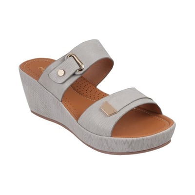 Women Grey Casual Slip Ons