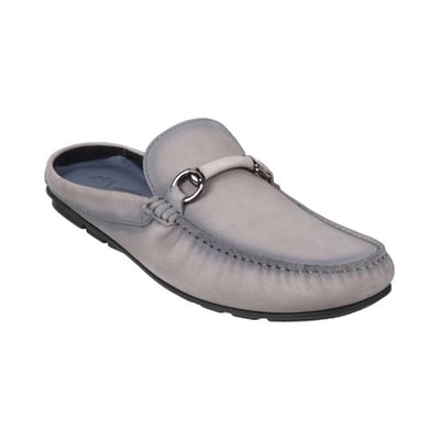Men Grey Casual Slip Ons
