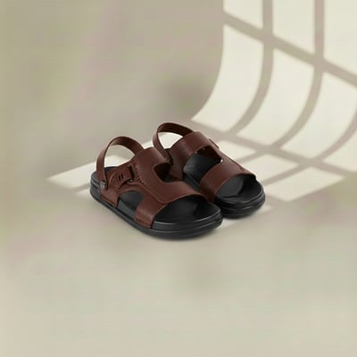 Men Brown Casual Sandals