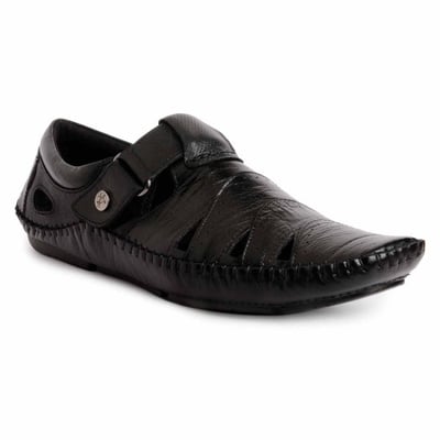 Men Black Casual Sandals