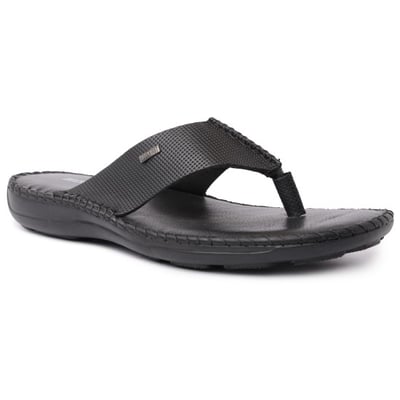 Men Black Casual Slippers