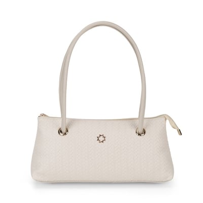 Women Beige Shoulder Bag