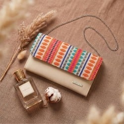 Women Orange Sling Bag