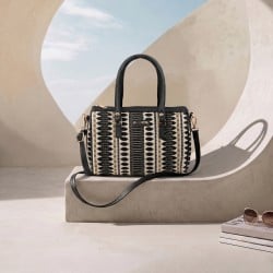 Women Black Satchel Bag