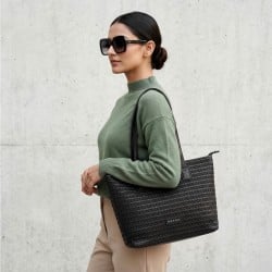 Women Black Tote Bag