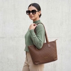 Women Brown Tote Bag