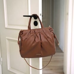 Women Brown Satchel Bag