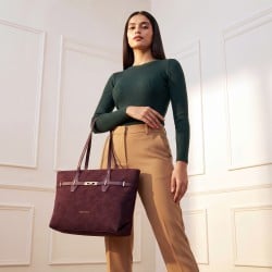Women Red Tote Bag