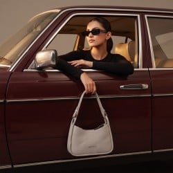 Women White Shoulder Bag