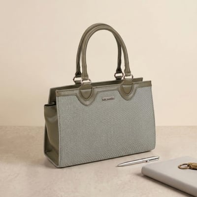 Women Green Satchel Bag