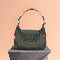 Women Green Sling Bag