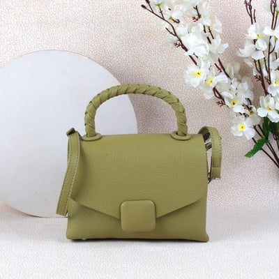 Women Green Sling Bag
