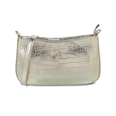 Women Gold Sling Bag