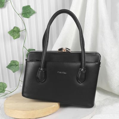 Women Black Satchel Bag