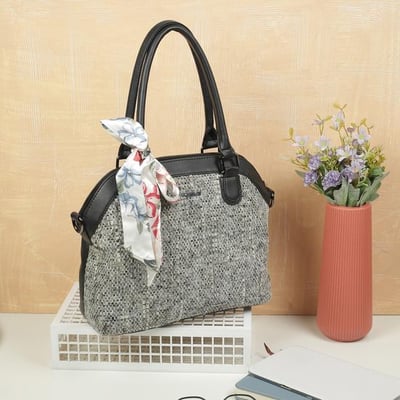 Women Black Satchel Bag