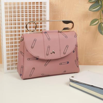 Women Pink Sling Bag