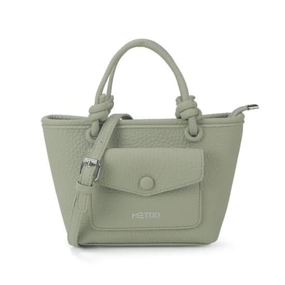 Women Green Satchel Bag