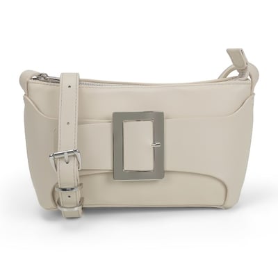Women Off-white Sling Bag