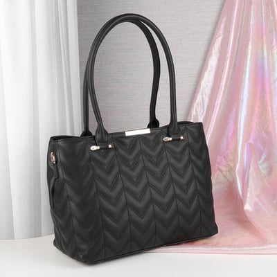 Women Black Satchel Bag