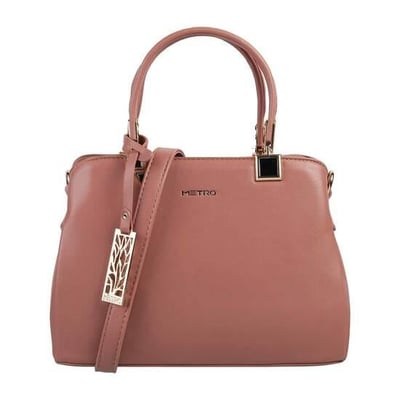 Women Peach Satchel Bag