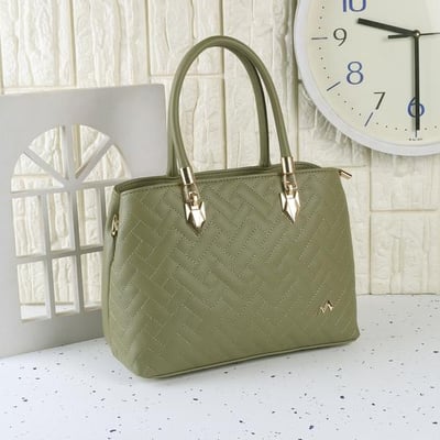 Women Green Satchel Bag